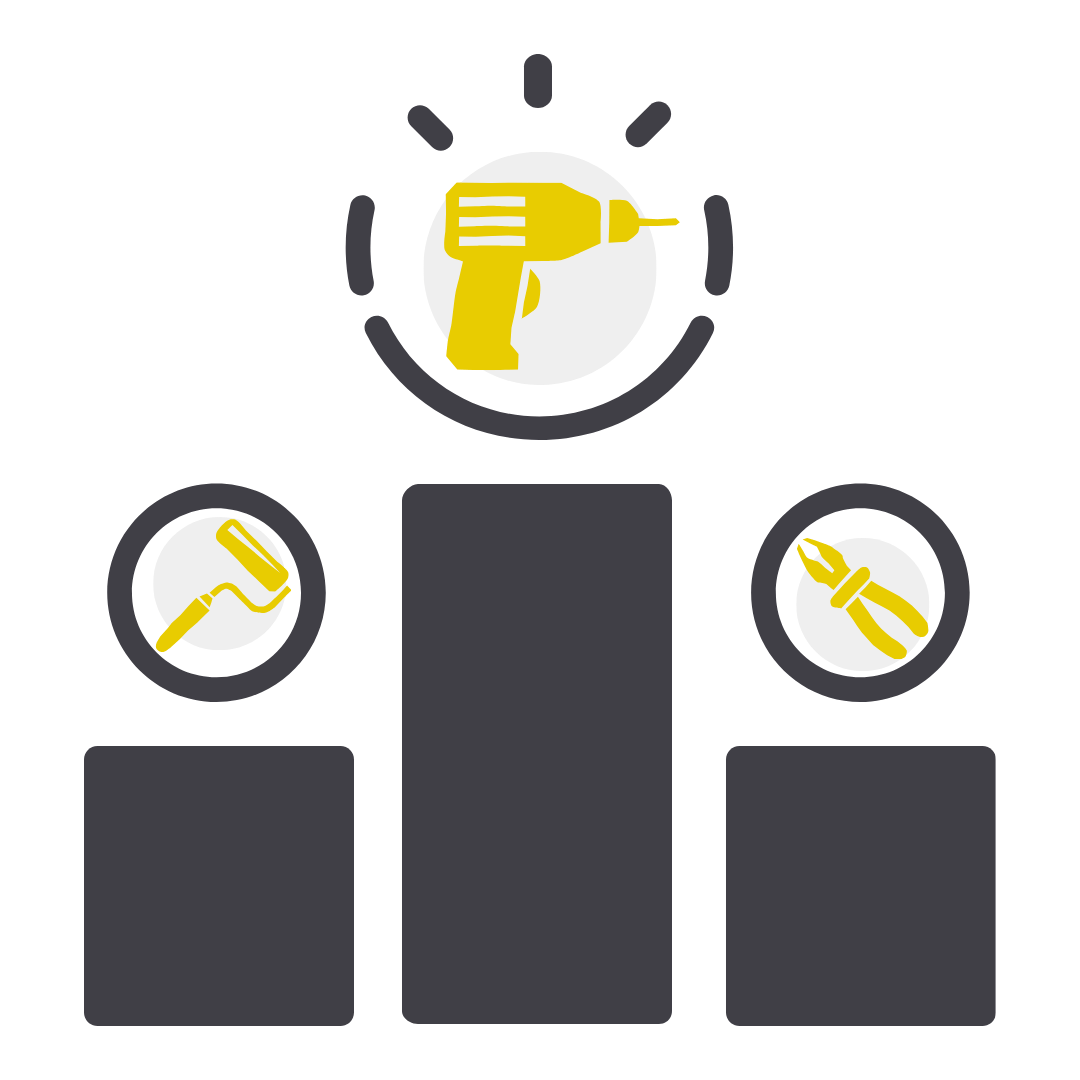 Website für Handwerker: Icon Konkurrenz