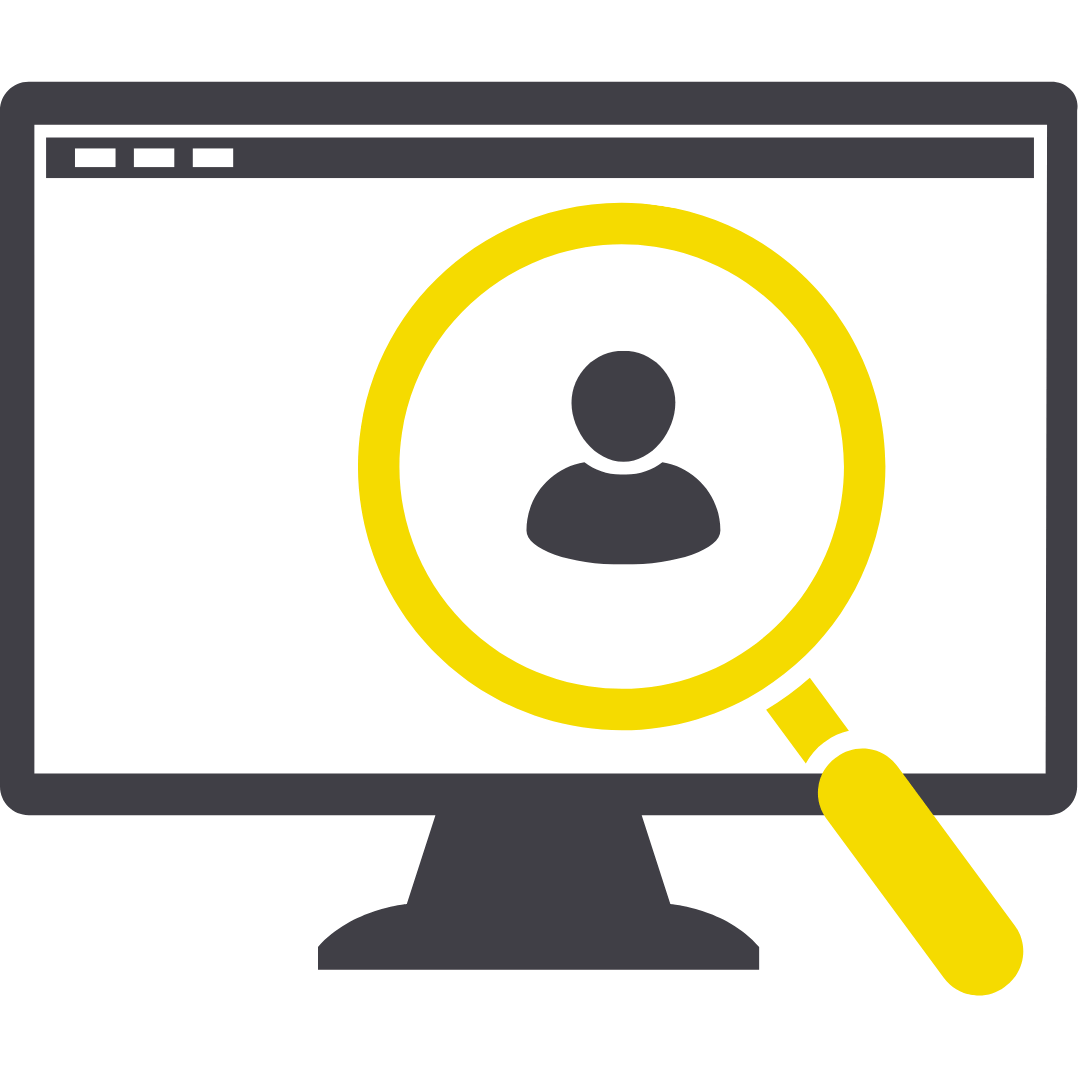 Website für Handwerker: Icon Sichtbarkeit
